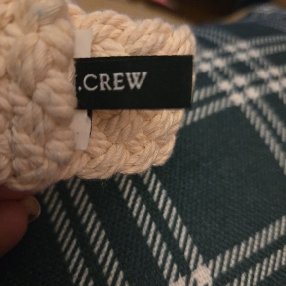 J. Crew Beige Woven Belt with Bamboo Buckle - Picture 2 of 6